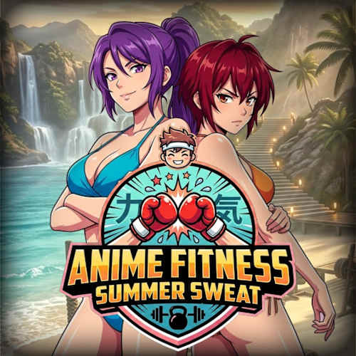 Okładka gry Anime Fitness - Summer Sweat na Nintendo Switch