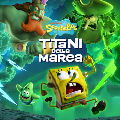 Copertina di SpongeBob SquarePants: Titani della marea