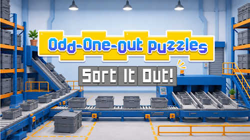 Copertina di Sort It Out! Odd-One-Out Puzzles