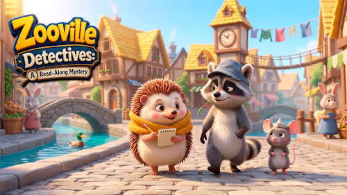 Zooville Detectives: A Read-Along Mystery