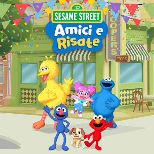 Copertina di Sesame Street: Amici e risate