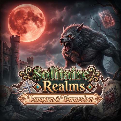 Copertina di Solitaire Realms - Vampires & Werewolves