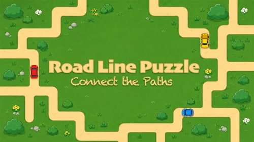 Road Line Puzzle: Connect the Paths
