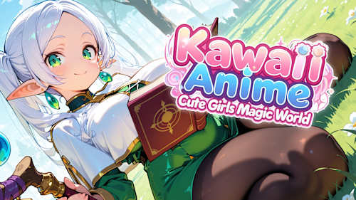 Kawaii Anime: Cute Girls Magic World