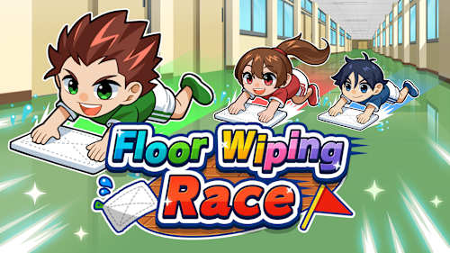Floor Wiping Race