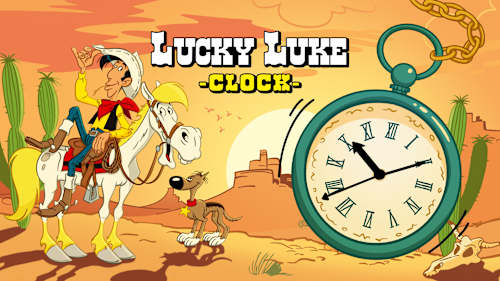 Copertina di Lucky Luke - Clock
