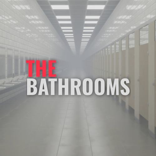 Copertina di THE BATHROOMS