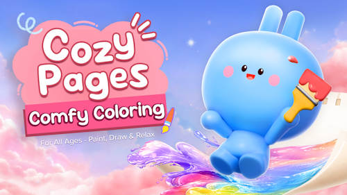 Cozy Pages: Comfy Coloring for All Ages - Paint, Draw & Relax