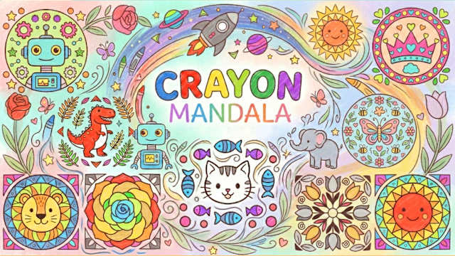 Image de CRAYON MANDALA