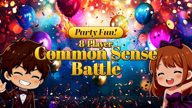 Image de Party Fun! 8-Player Common Sense Battle		