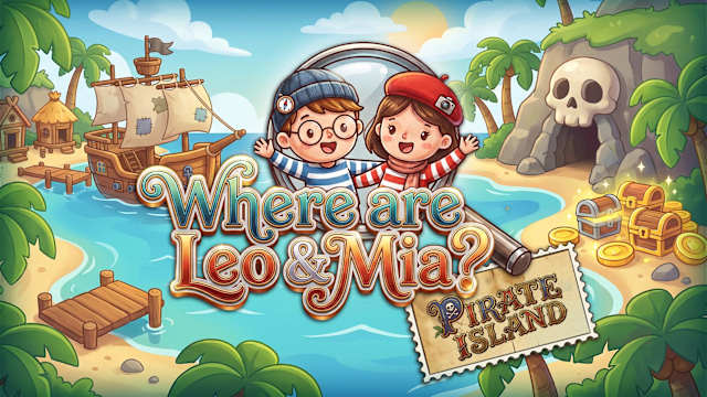 Image de Where are Leo and Mia? Pirate Island