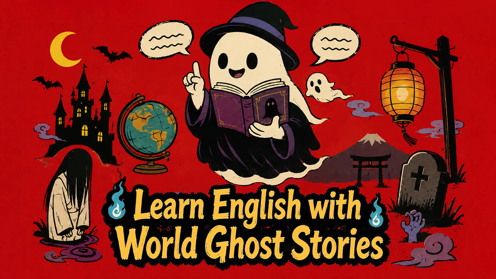 Learn English with World Ghost Stories