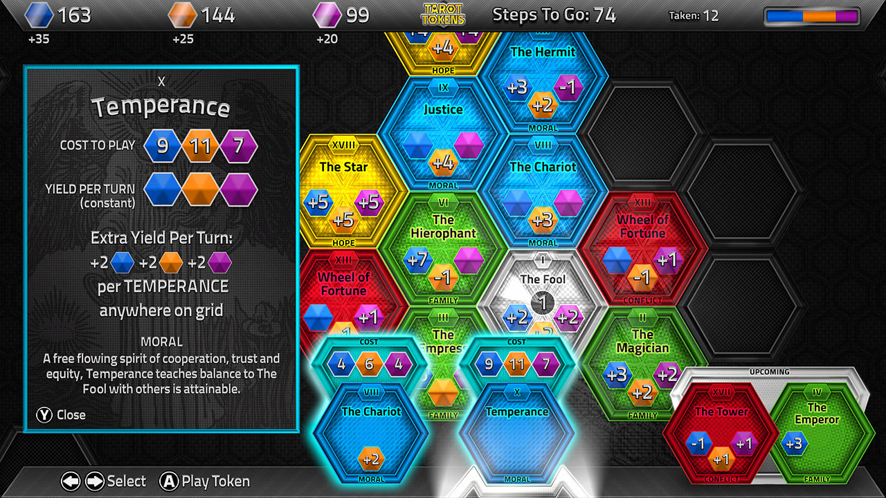 Tarot Tokens gameplay screenshot 3