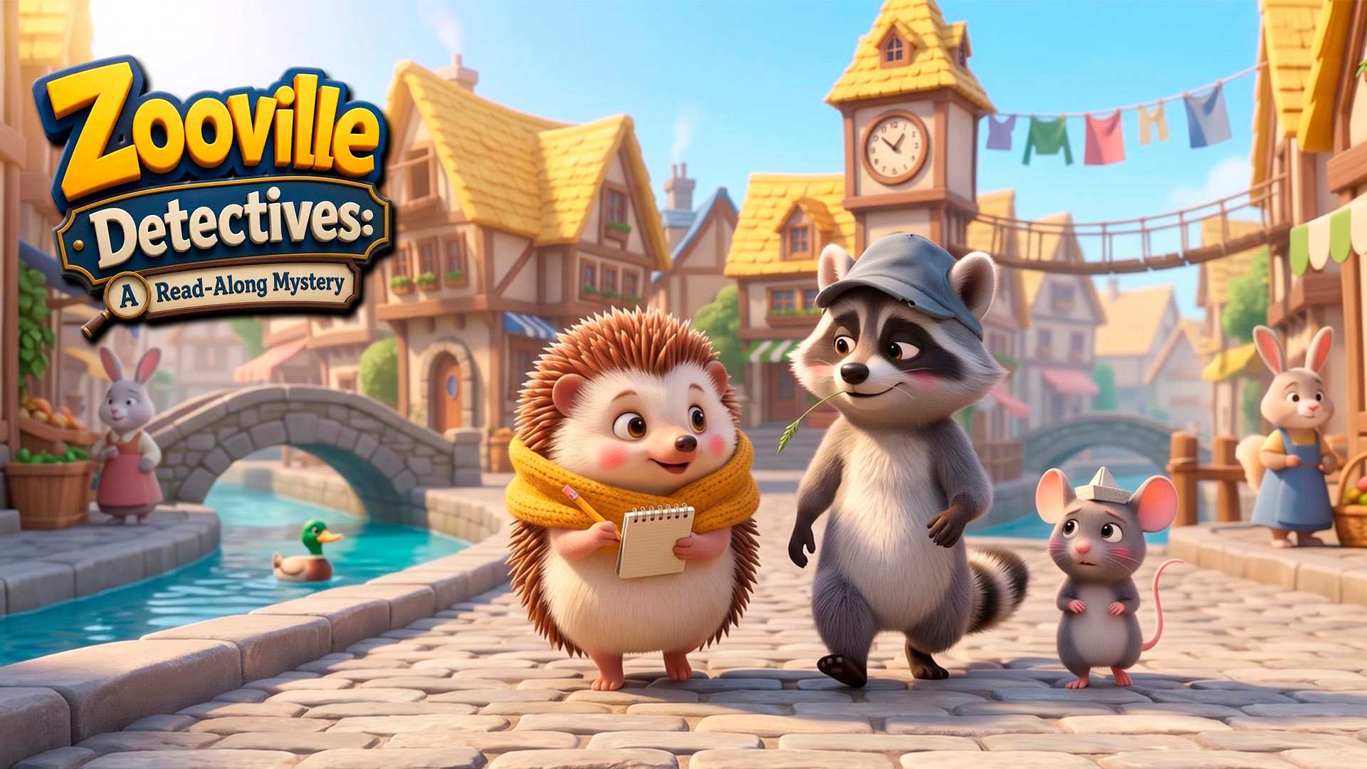 Zooville Detectives: A Read-Along Mystery