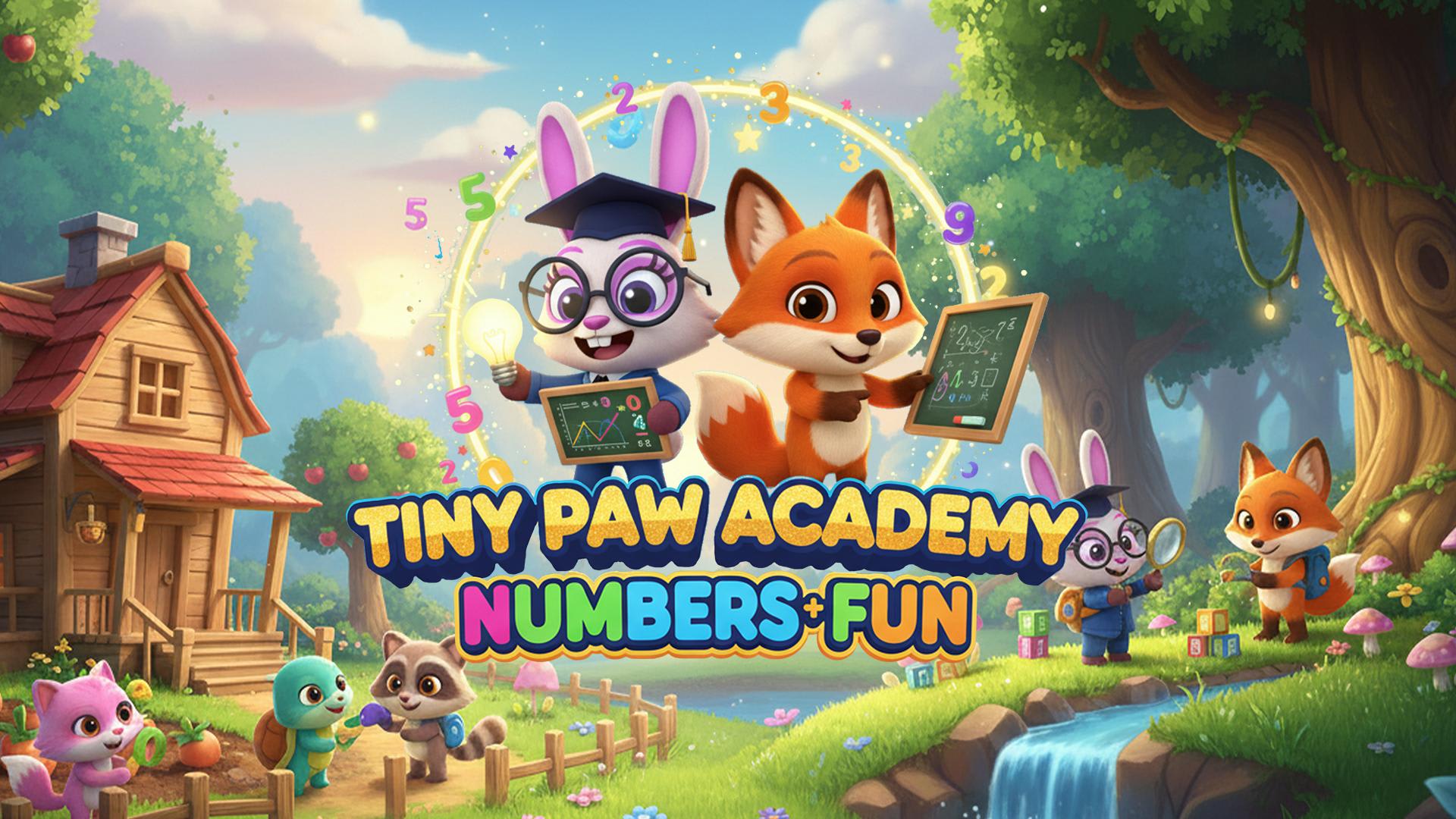 Tiny Paw Academy - Numbers + Fun