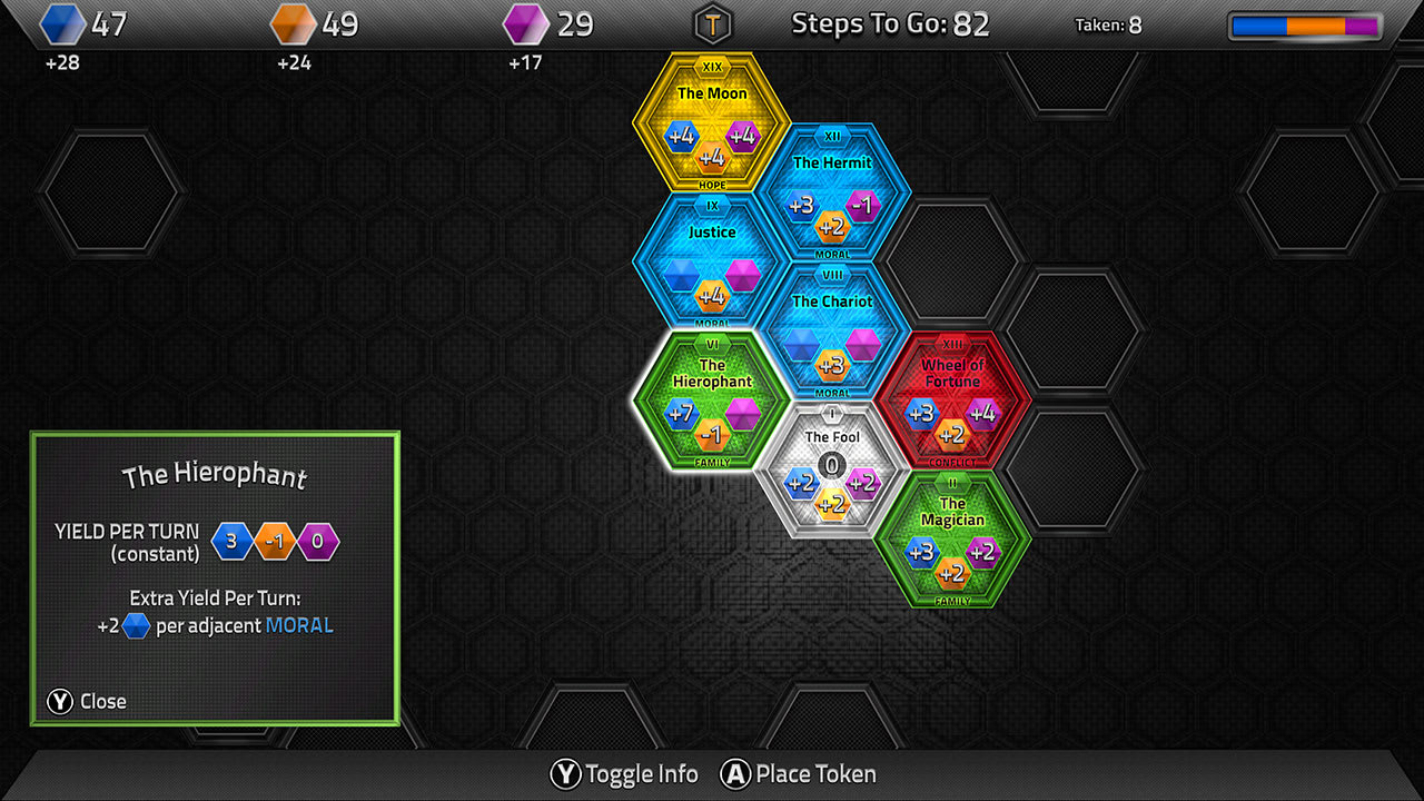 Tarot Tokens gameplay screenshot 5