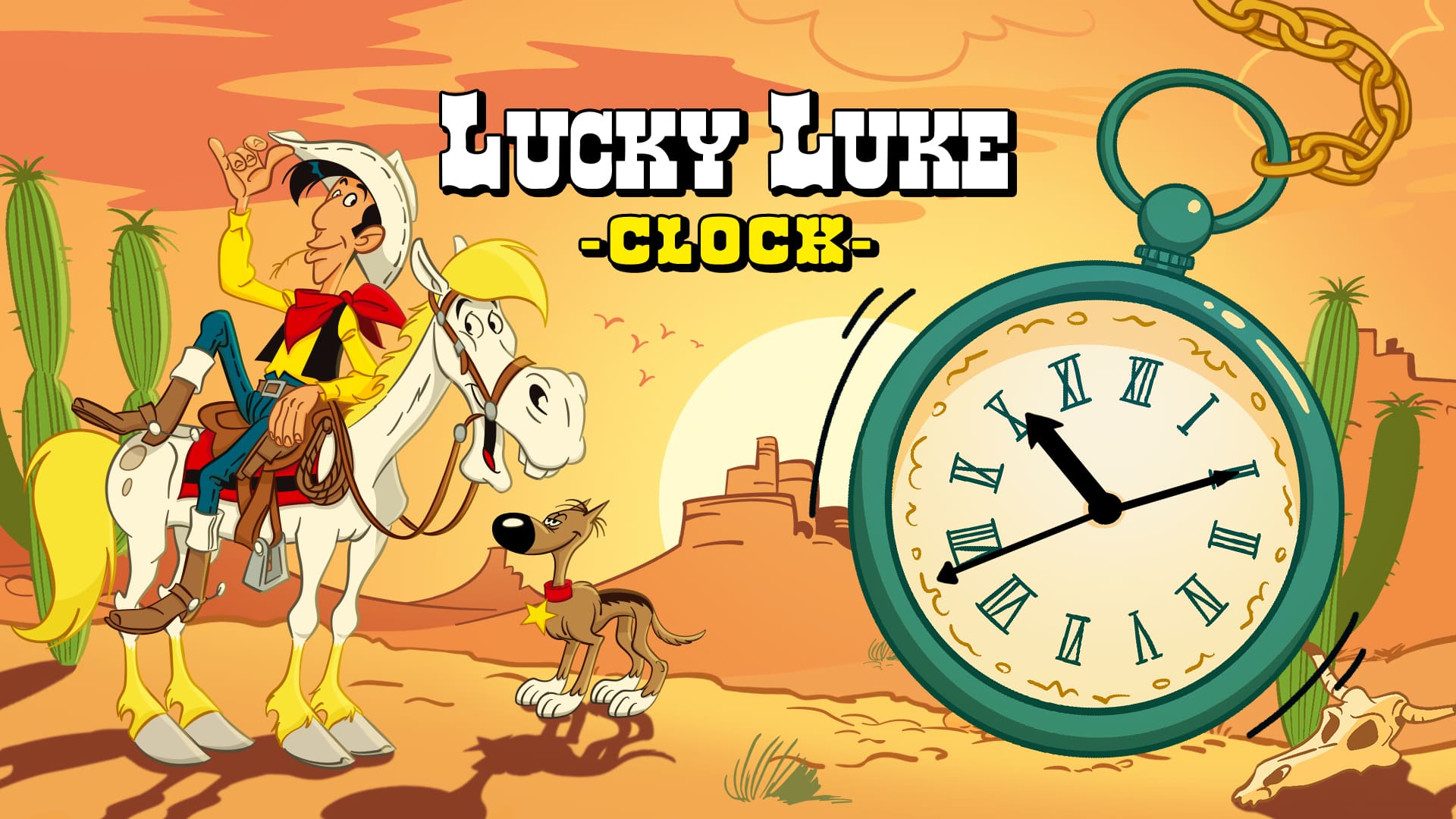 Lucky Luke - Clock