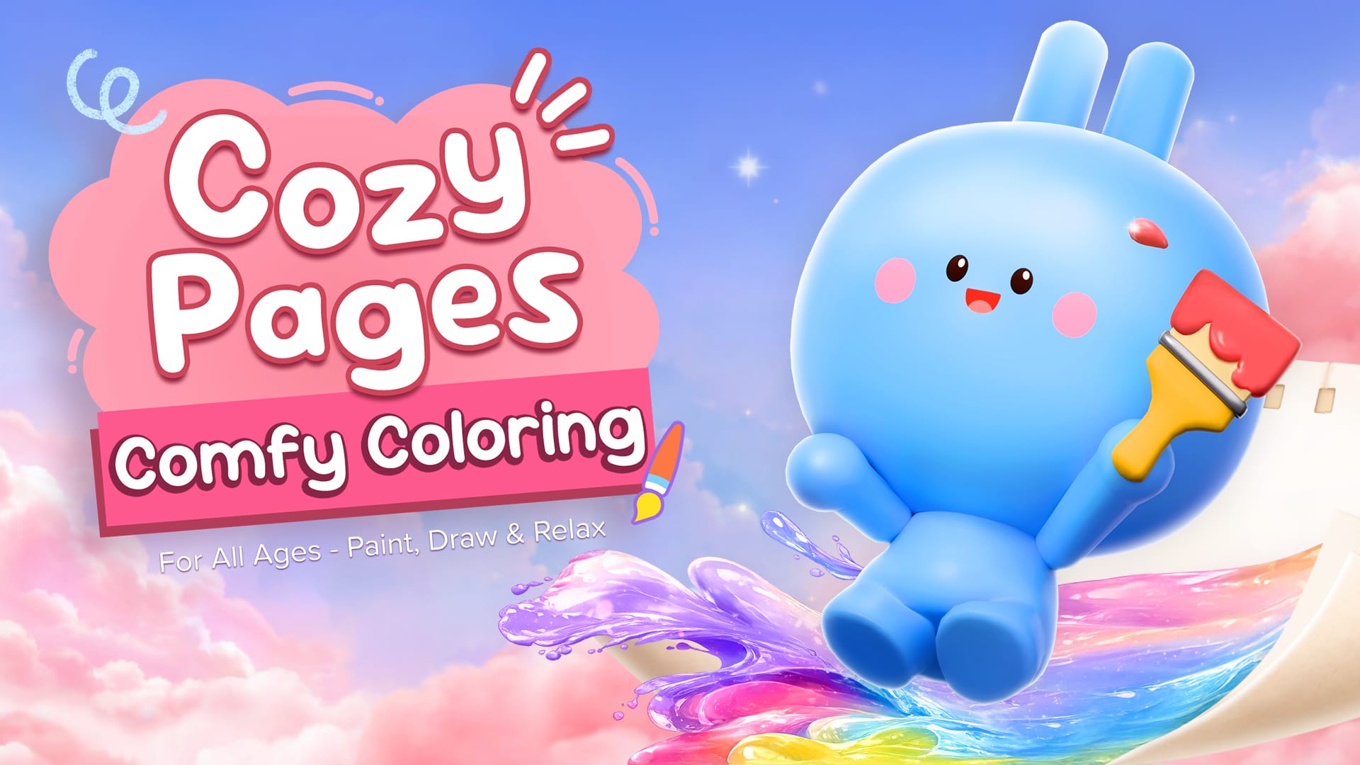 Cozy Pages: Comfy Coloring for All Ages - Paint, Draw & Relax