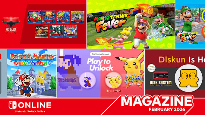 Nintendo Switch Online Magazine: February Edition - Nintendo