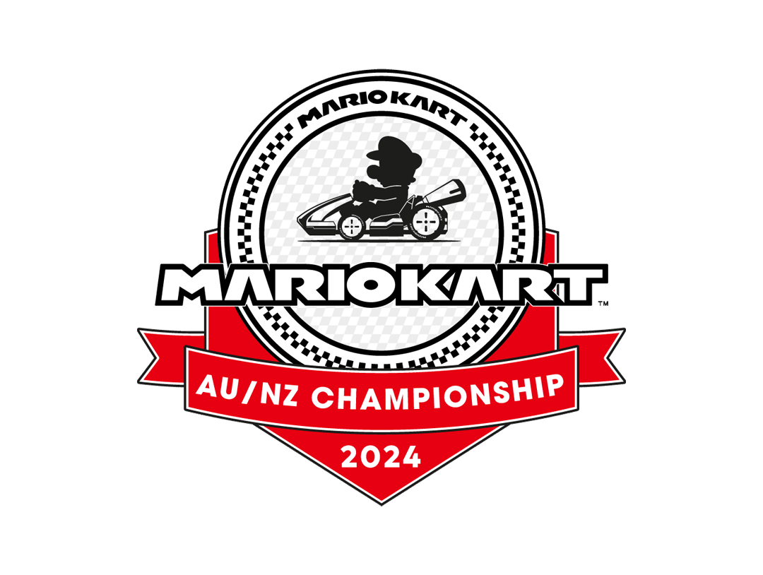 Mario Kart 8 Deluxe: AU/NZ Championship 2024 Logo