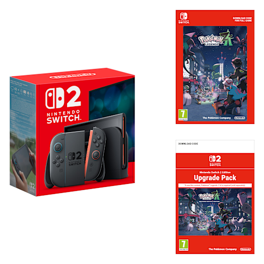 Nintendo Switch 2 + Pokémon Legends: Z-A – Nintendo Switch 2 Edition (UK AC Adapter)