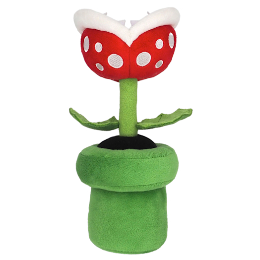 Piranha-Pflanze-Plüschfigur – Super Mario
