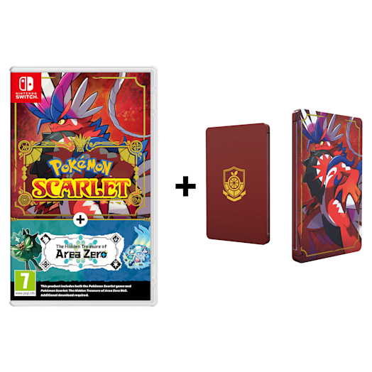 Pokémon Scarlet + The Hidden Treasure of Area Zero