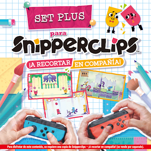 Nintendo Snipperclips – ¡A recortar en compañía!: Set plus
