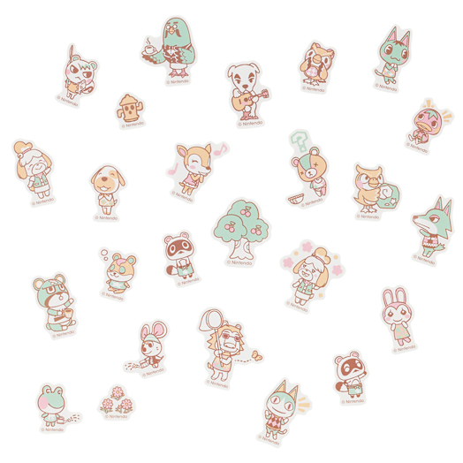 Animal Crossing-Stickerset