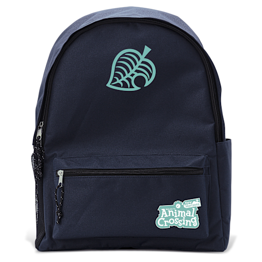 Nintendo Mochila de Animal Crossing con logo de hoja azul