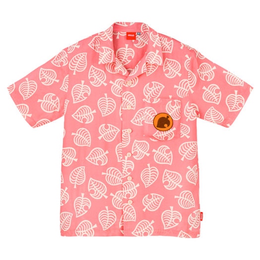 Nintendo Camisa aloha de Canela de Animal Crossing: New Horizons (Adulto) - L
