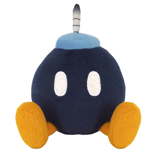 Bob-omb-Plüschfigur – Super Mario