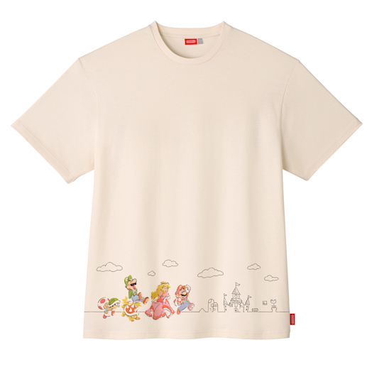 Super Mario-Familie – T-Shirt (für Erwachsene)