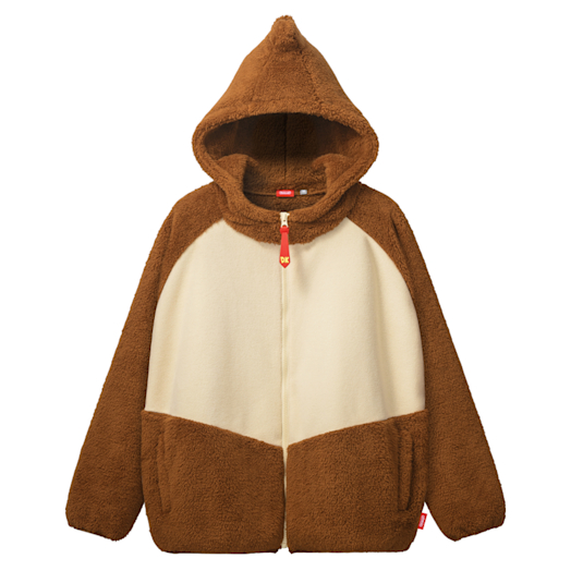 Donkey Kong-Fleece-Hoodie (für Erwachsene)