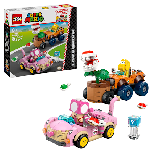 LEGO® Super Mario Mario Kart – Power-Up-Jagd mit Piranha-Pflanzen (72044)
