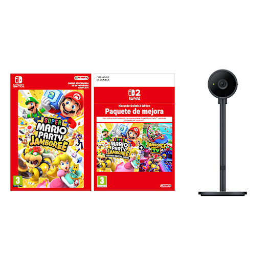 Cámara de Nintendo Switch 2 + Super Mario Party Jamboree – Nintendo Switch 2 Edition + Jamboree TV