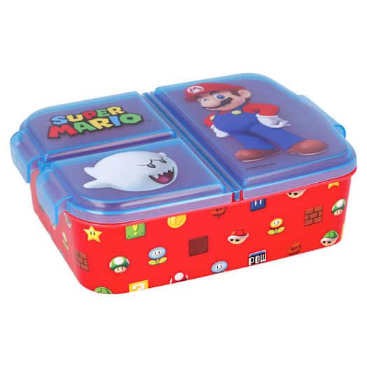Nintendo Tartera con compartimentos de Super Mario