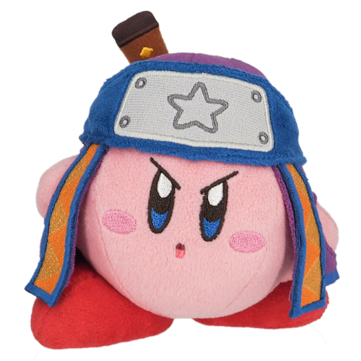 Ninja-Kirby-Plüschfigur
