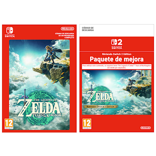 The Legend of Zelda: Tears of the Kingdom – Nintendo Switch 2 Edition (Pack con código digital)