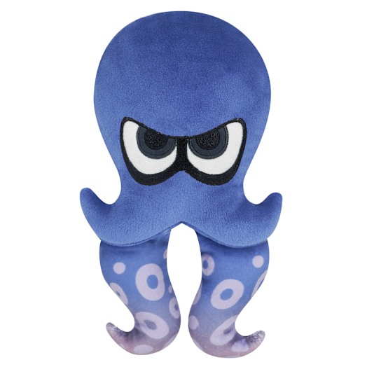 Plüschfigur „Oktoling-Oktopus“ (Blau) – Splatoon