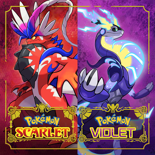 Pokémon Scarlet and Pokémon Violet Dual Pack SteelBook® Edition
