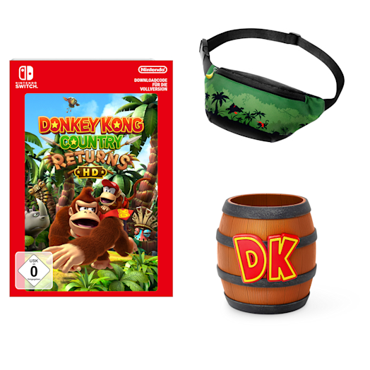 Donkey Kong Country Returns HD-Abenteuer-Set