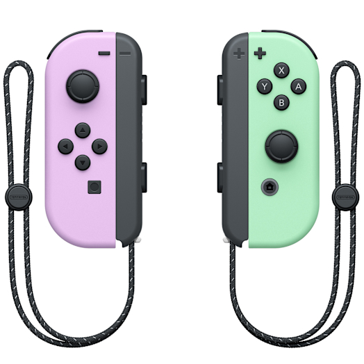 Juego de mandos Joy-Con Morado pastel (I) y Verde pastel (D) para Nintendo Switch