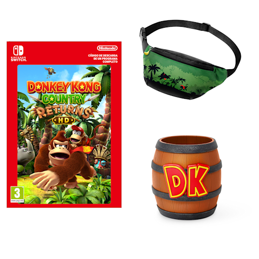 Nintendo Pack «Aventuras» de Donkey Kong Country Returns HD
