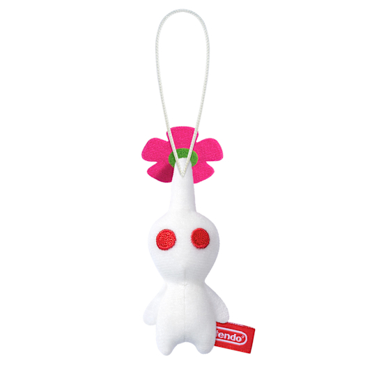 Weißes-Pikmin-Stoffanhänger