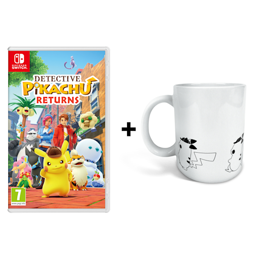 Nintendo Detective Pikachu Returns Standard Traditional Chinese, German, English, Spanish, French, Italian, Japanese, Korean Nintendo Switch