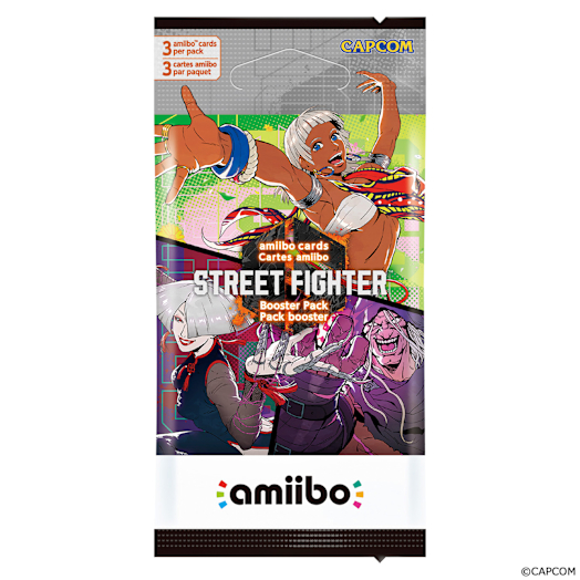 Street Fighter 6-amiibo-Karten-Boosterpack