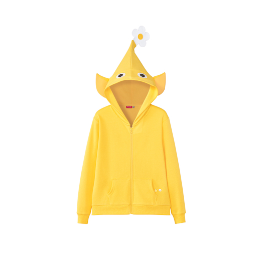 Gelbes-Pikmin-Hoodie (für Kinder)