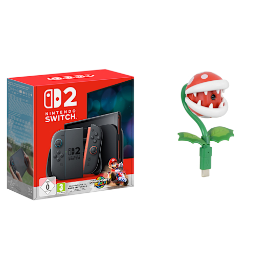 Nintendo Switch 2 + Mario Kart World + Piranha-Pflanze-Kamera für Nintendo Switch 2