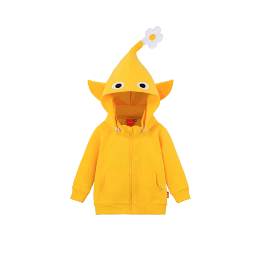 Gelbes-Pikmin-Hoodie (für Kinder)